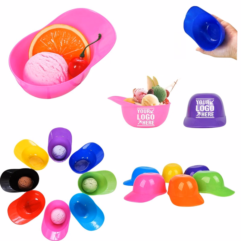 8 oz Mini Baseball Cap Bowls