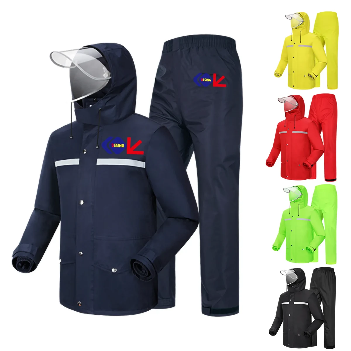 Rain Suit Jacket & Trouser Raincoat Outdoor 1
