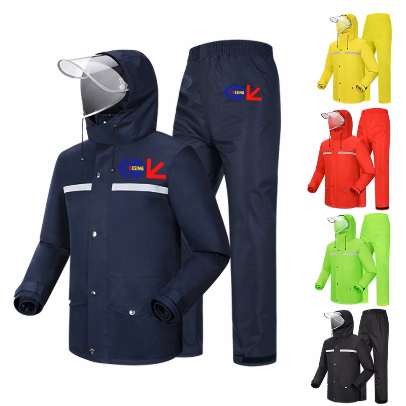 Rain Suit Jacket & Trouser Raincoat Outdoor