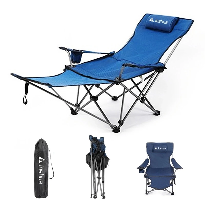 Camping Chair With Removable Footrest 1