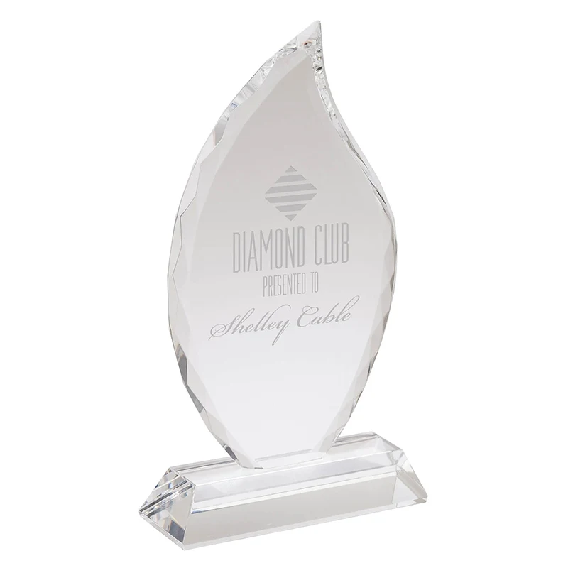 Fiamma II Large Crystal Flame Award 1