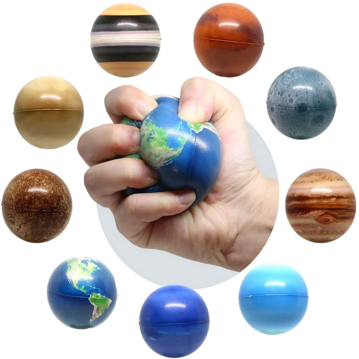 Planets Shape Foam Stress Balls 1