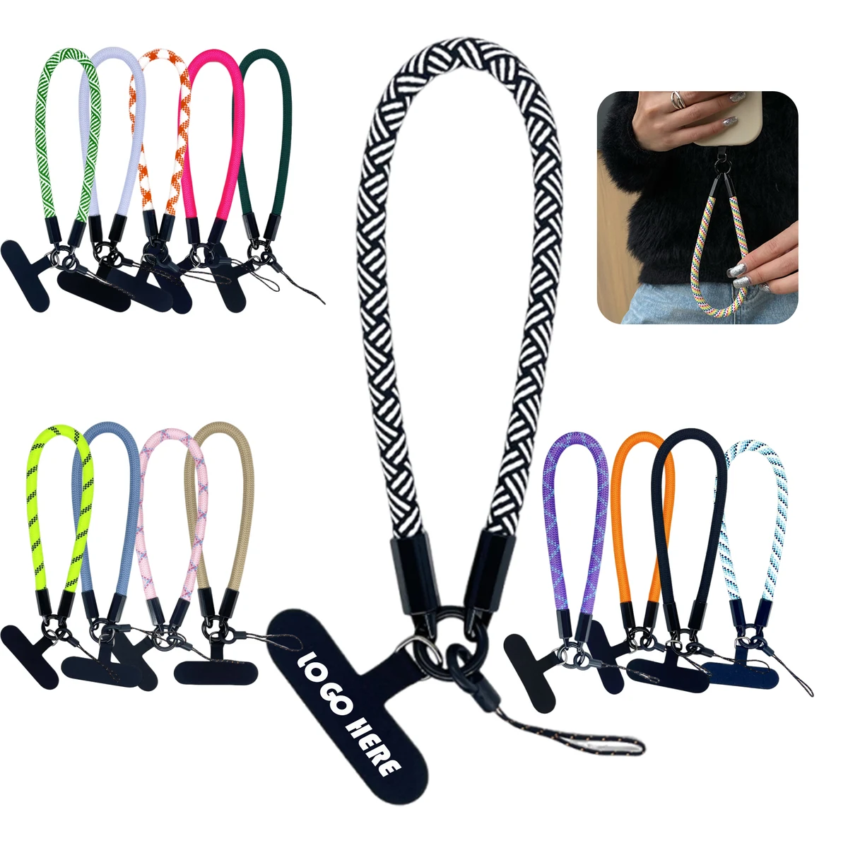 Logo Custom Phone Wrist Strap 1
