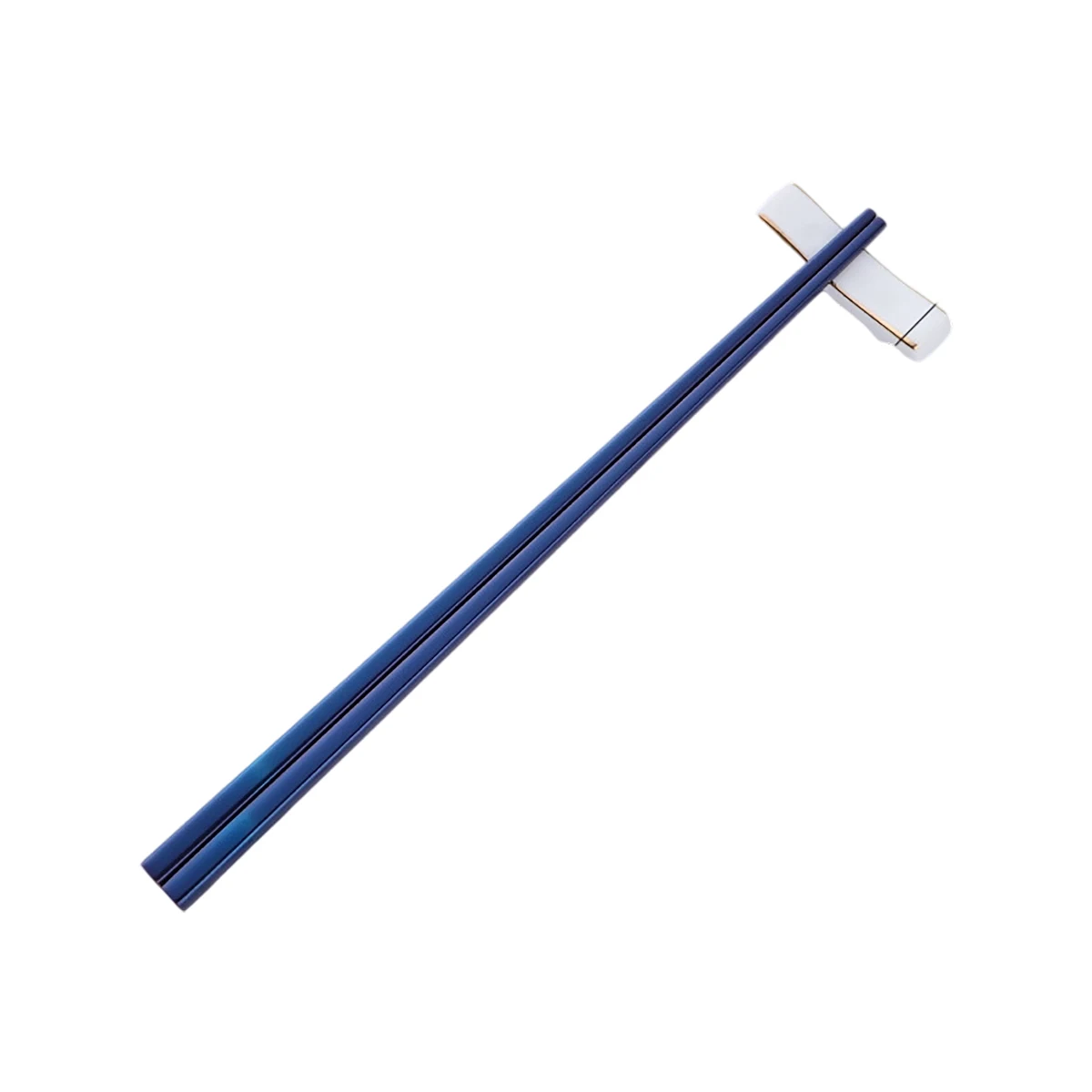 304 Stainless Steel Reusable Chopsticks Slip Resistant 8.86" 1