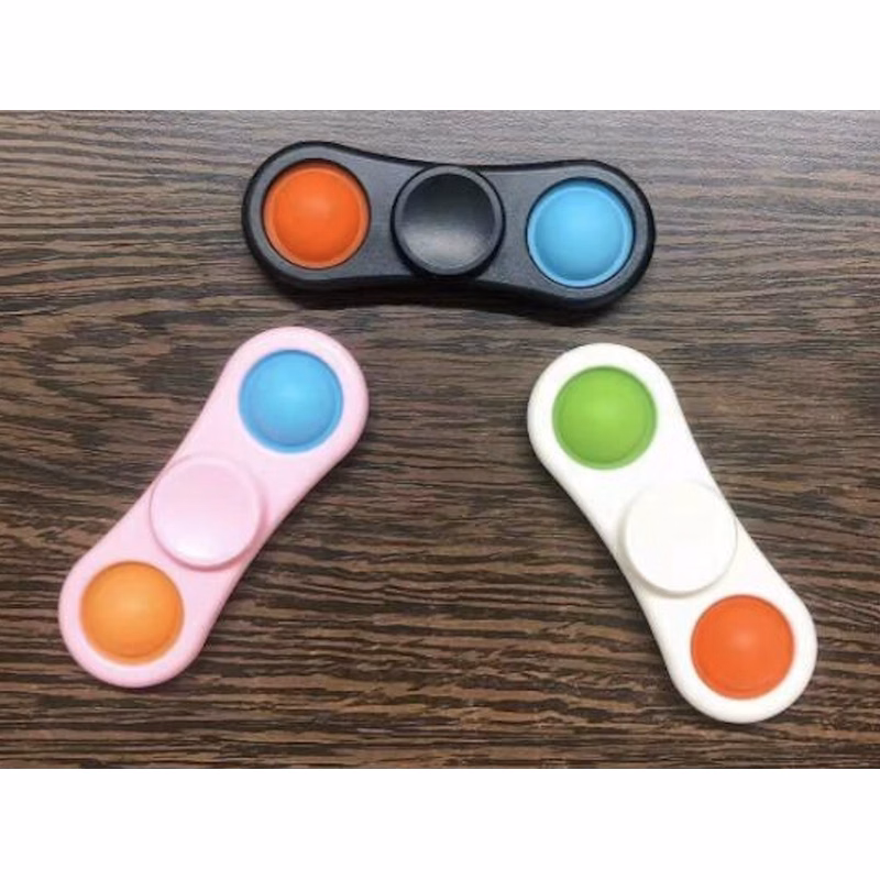 Fidget Spinner With Bubble Stress Reliever