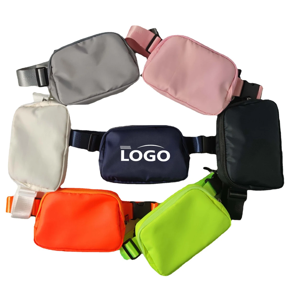 Mini Fanny Pack Belt Bag Adjustable Strap Waterproof Waist 1