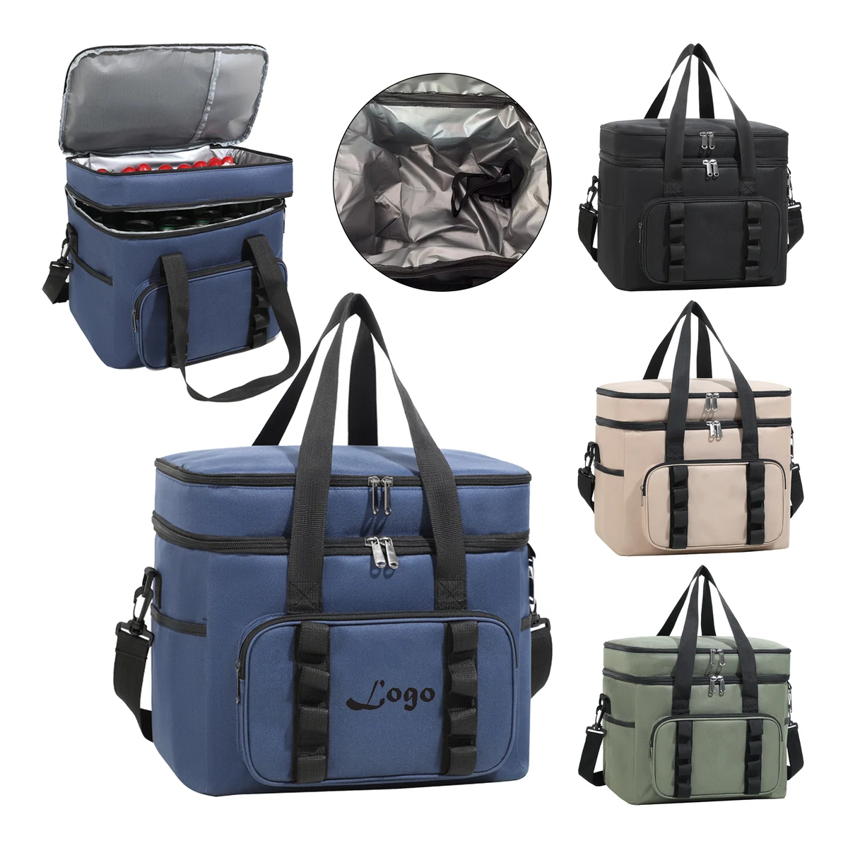 38 Cans Portable Car Food Warmer Cooler Picnic Bags 1