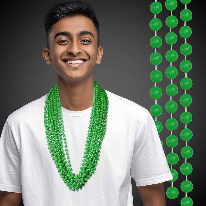 Green Beaded Necklace
