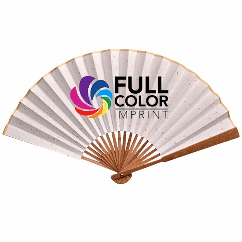 Collapsible Summer Paper Hand Fan MOQ100