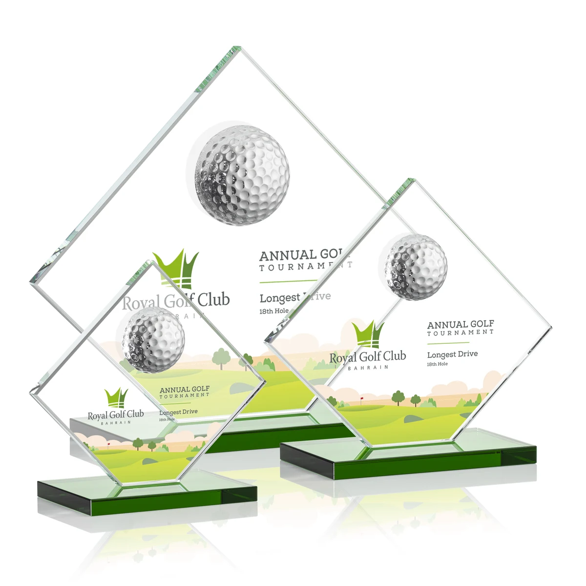 Barrick Golf VividPrint™ Award - Green 1