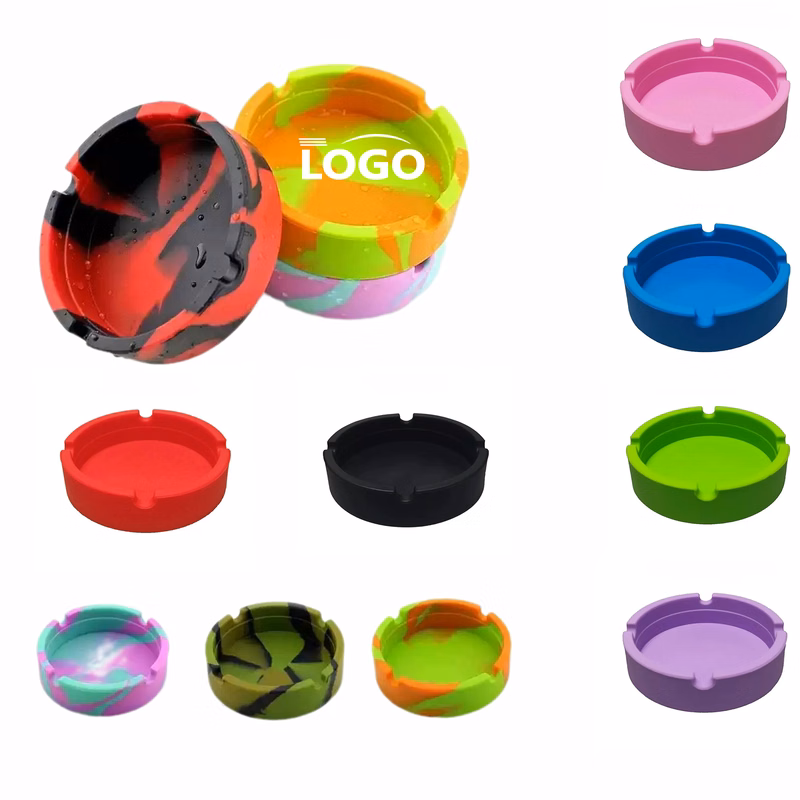 Silicone Rubber Ashtray MOQ 10pcs