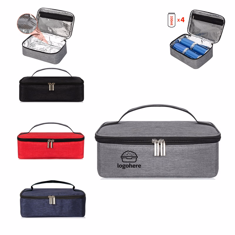 Portable Zipper Lunch Sack