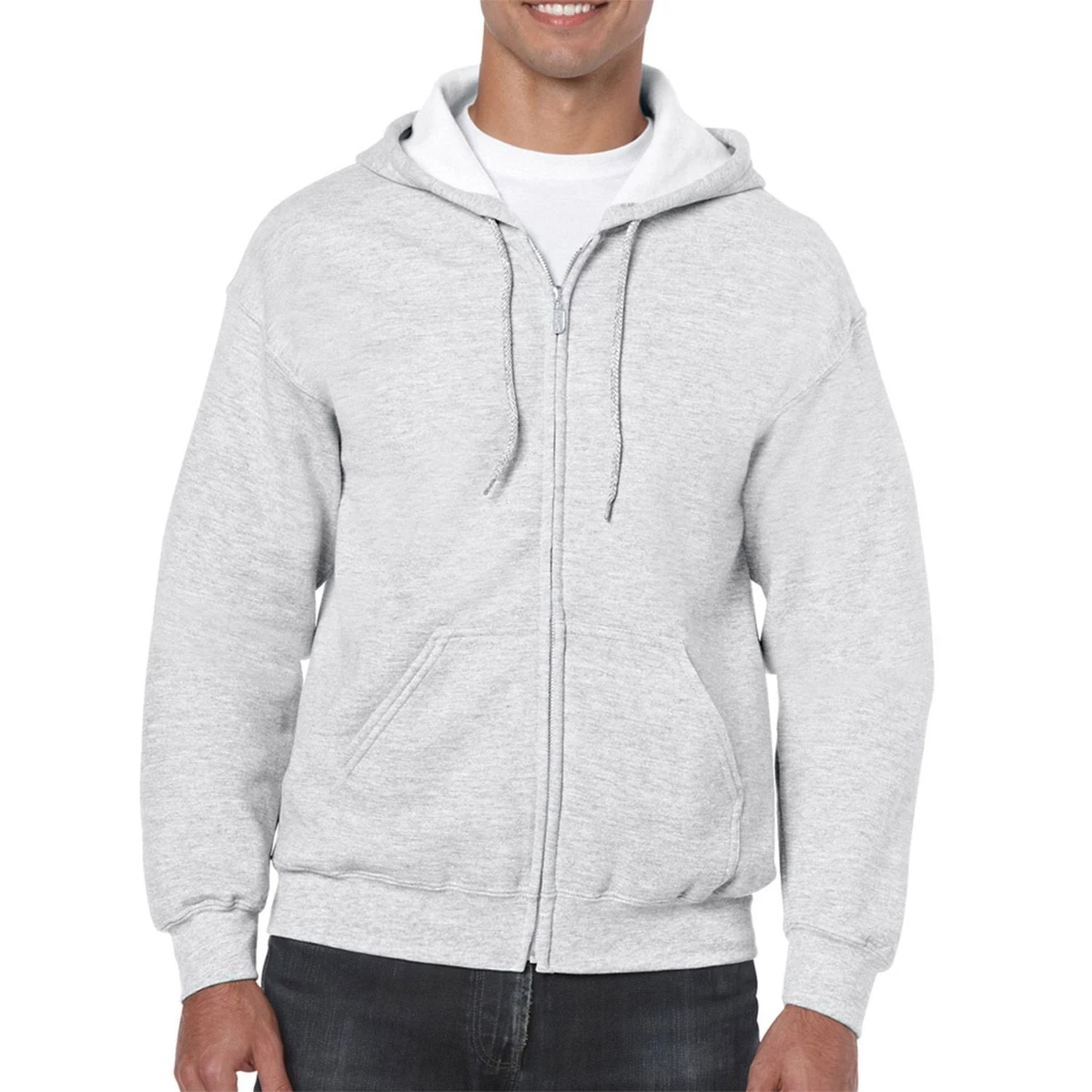 Adult Full Zip Cotton Hoodie 1