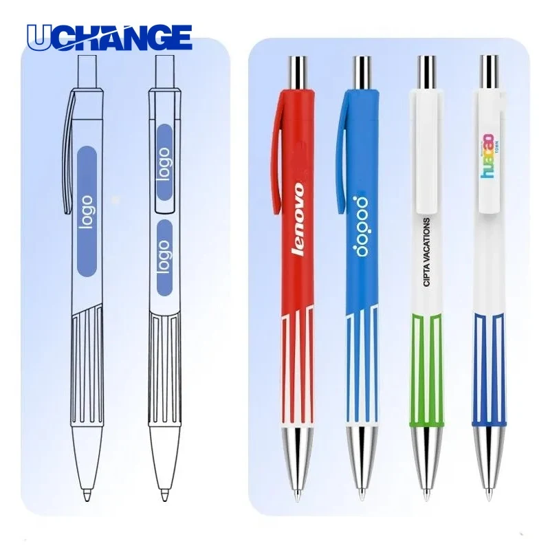 Personalized Creative Press Ballpoint Pen for Promotions, custom pen with logo imprint 1