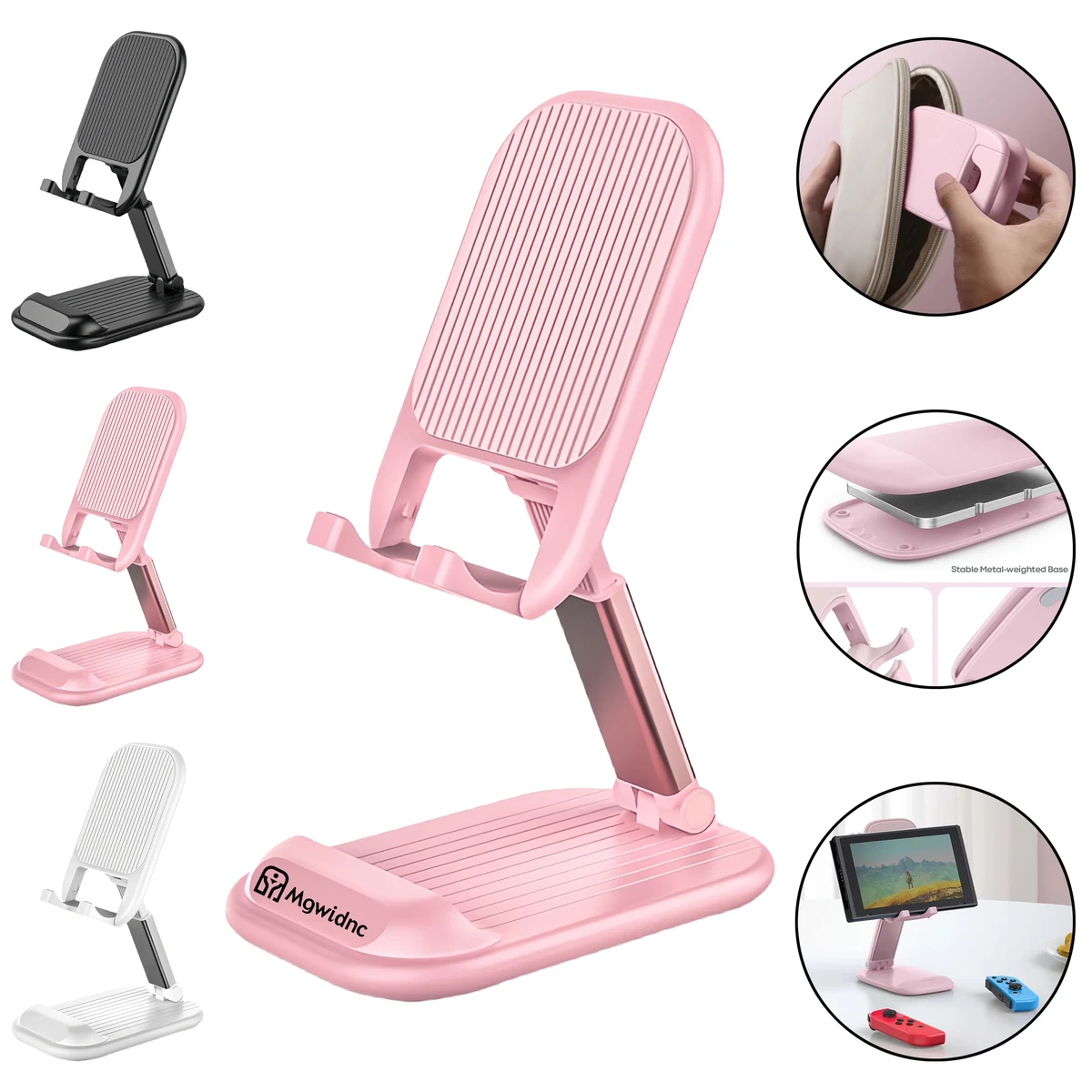 Foldable Extendable Phone Stand Holder for Desk 1
