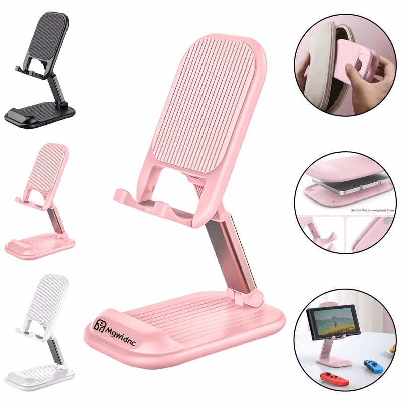 Foldable Extendable Phone Stand Holder for Desk