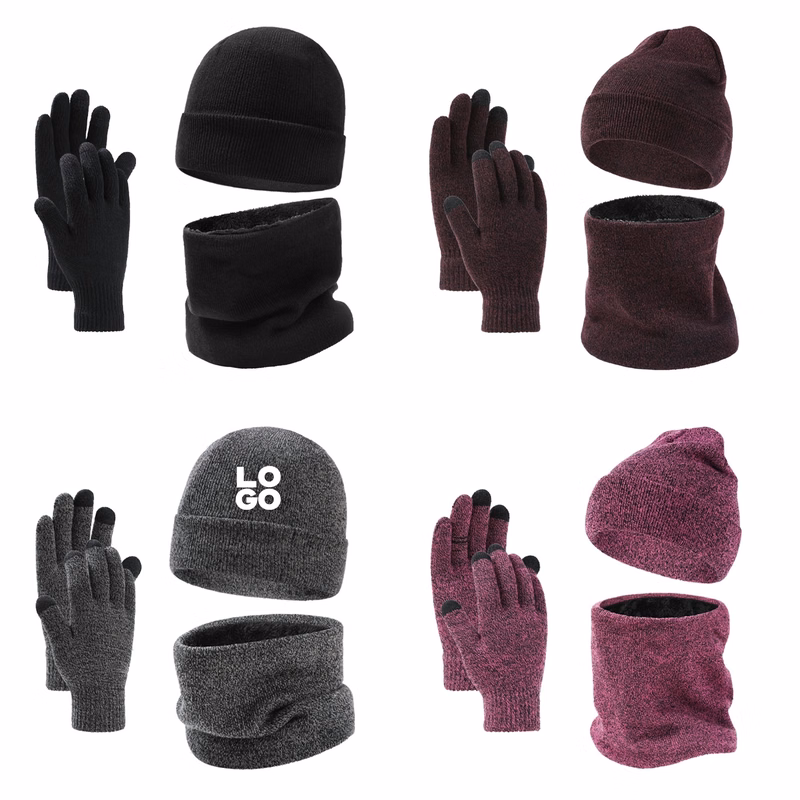 3-in-1 Knit Winter Set