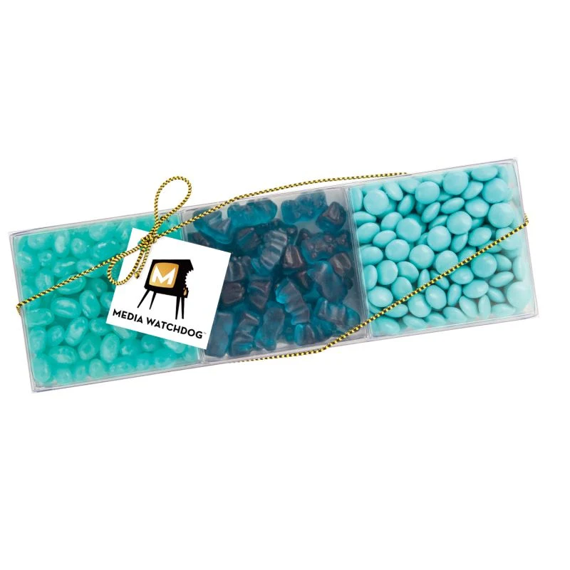 3 Way Square Acetate with Candy By Color 1