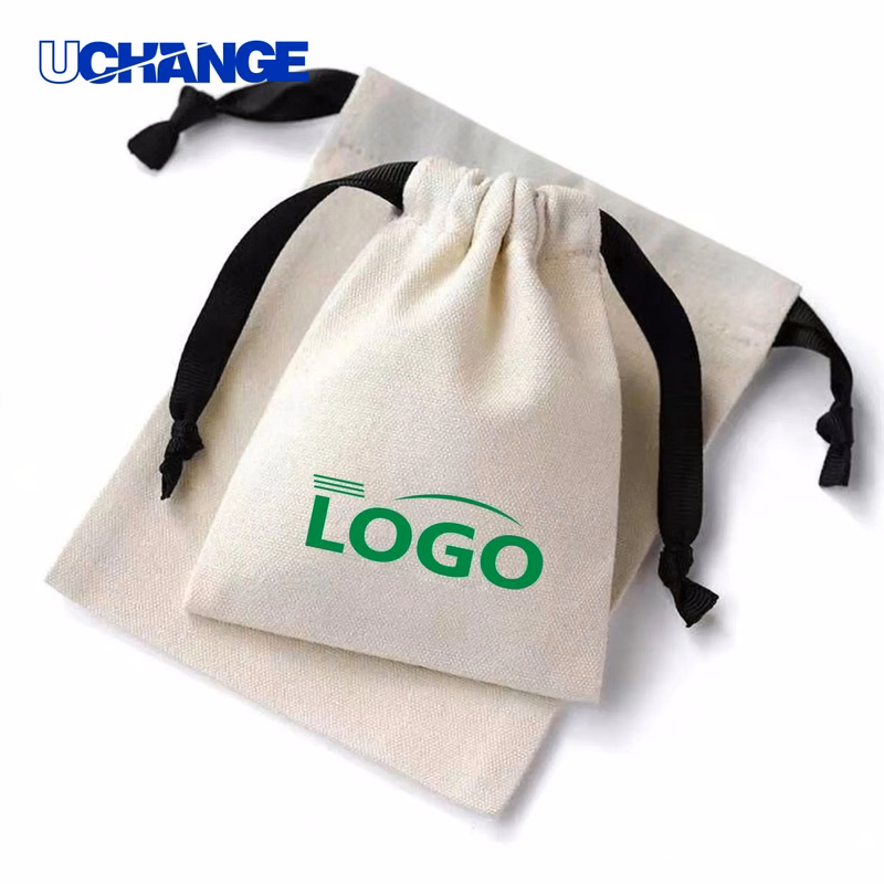Canvas Drawstring Bag Organizer 5.1" x 7.1"