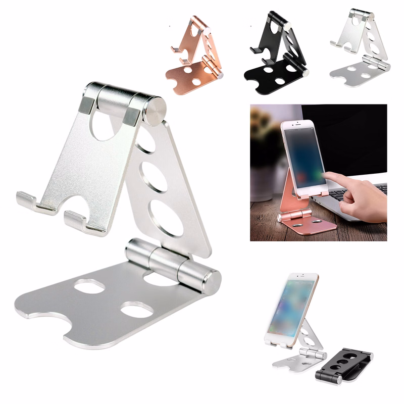 Universal Folding Aluminum Alloy Mount Phone Holder Stand