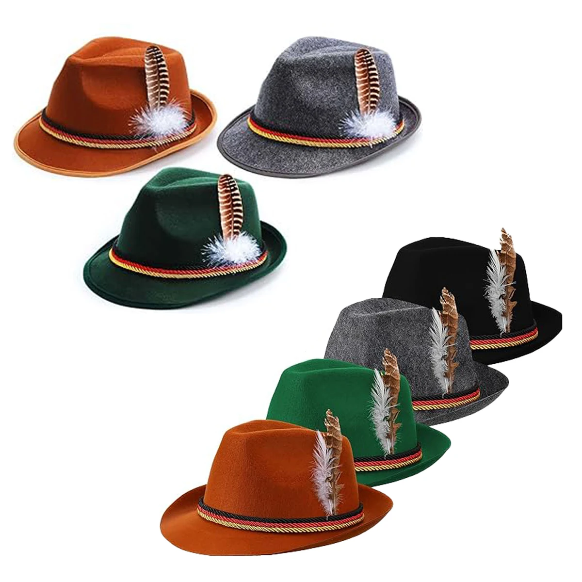 Deluxe Adult Oktoberfest Hat 1