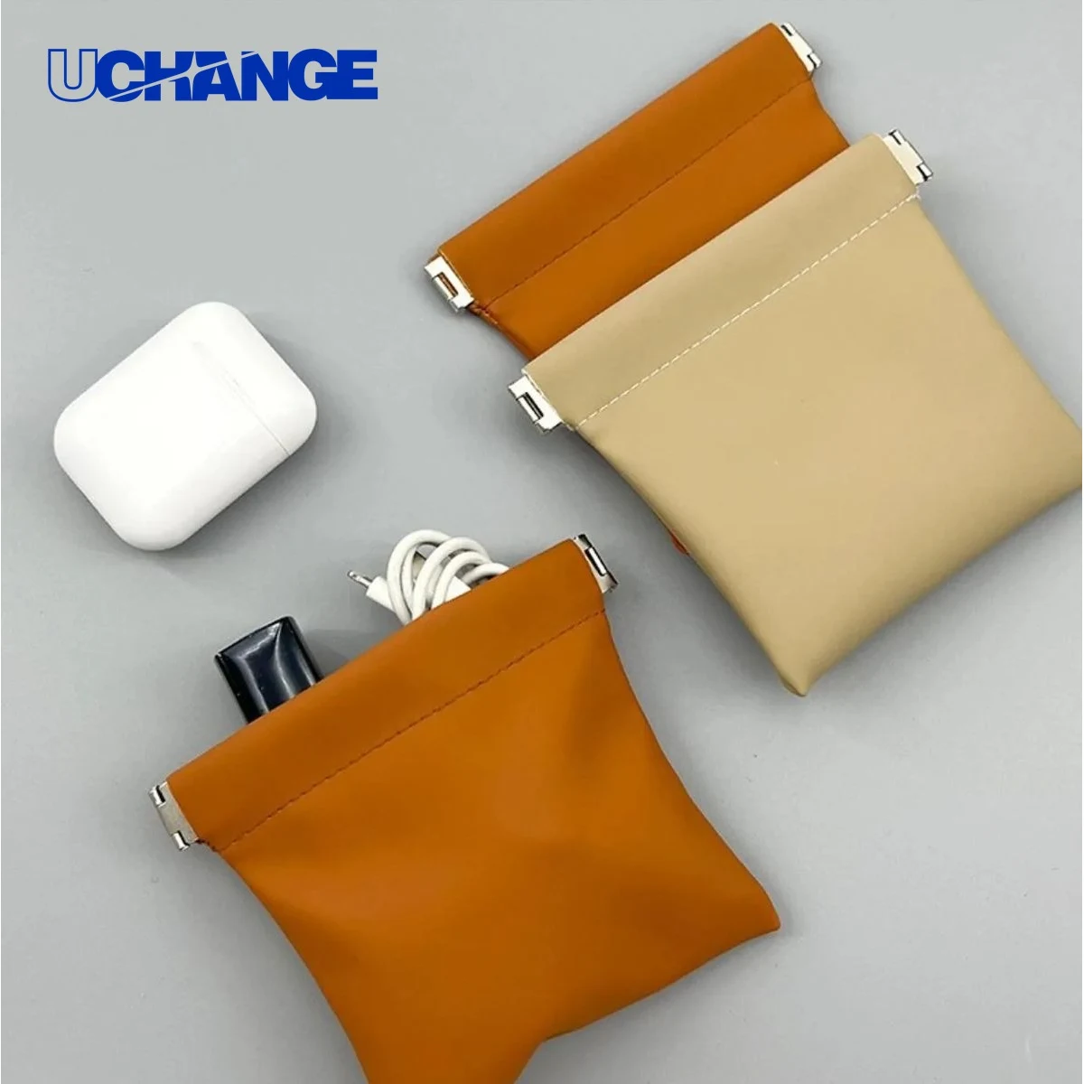 PU Leather Jewelry and Lipstick Pouch Case for Travel 1