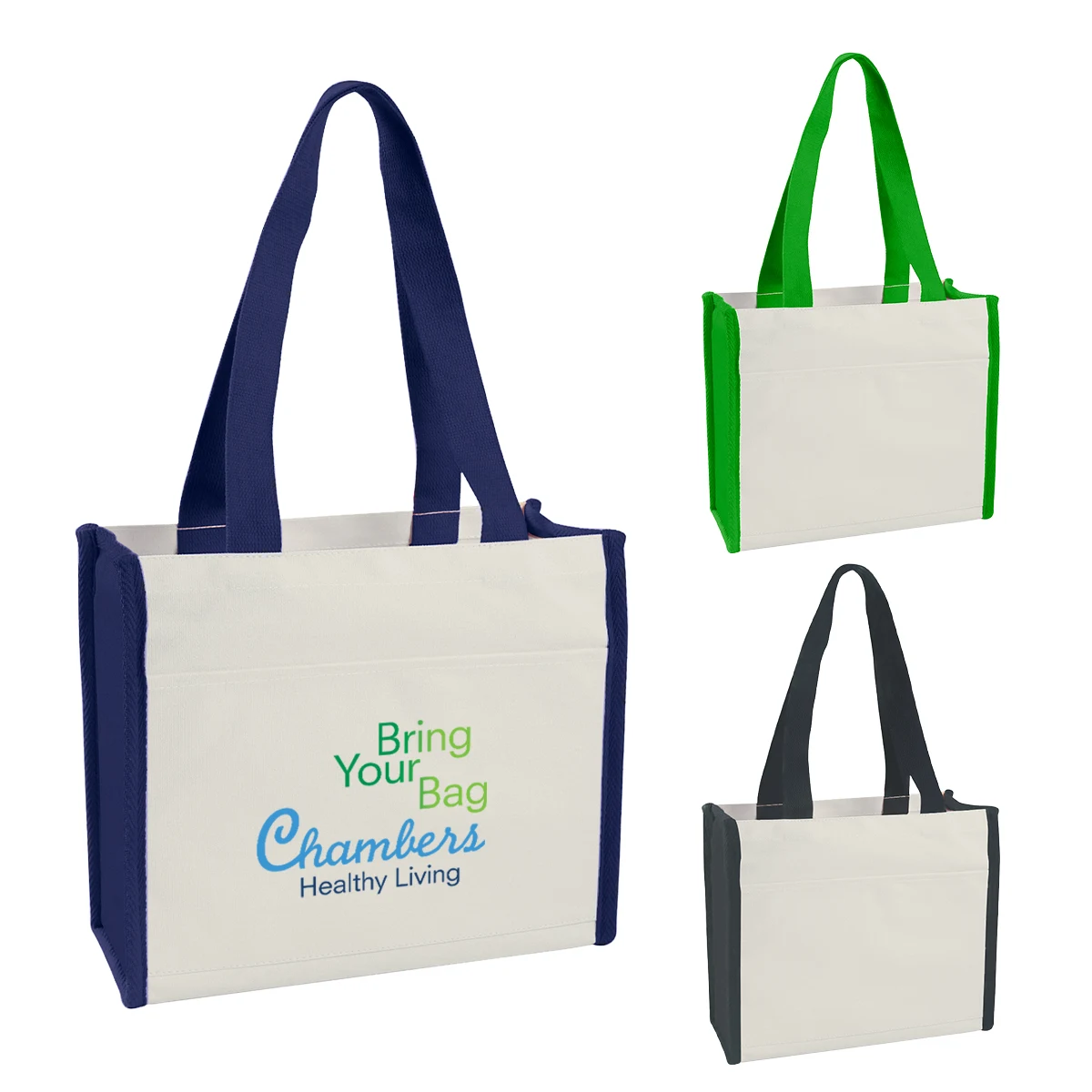 Heavy Cotton Canvas Tote Bag, custom tote bag with logo imprint 1