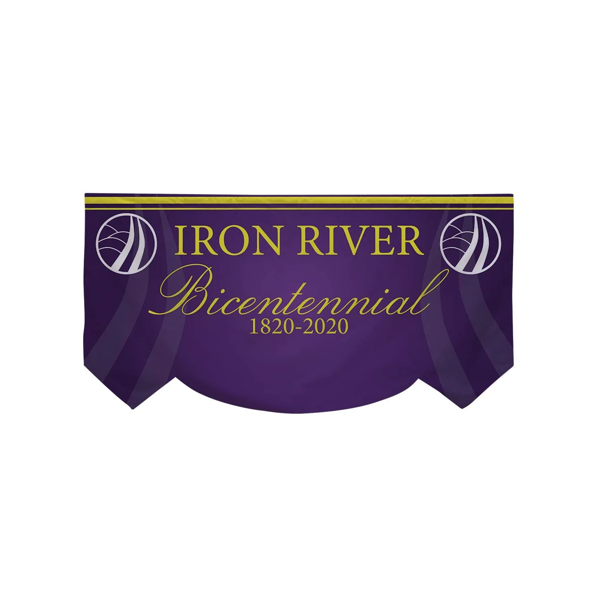 3' x 6' Parade Banner Scallop Bottom 1