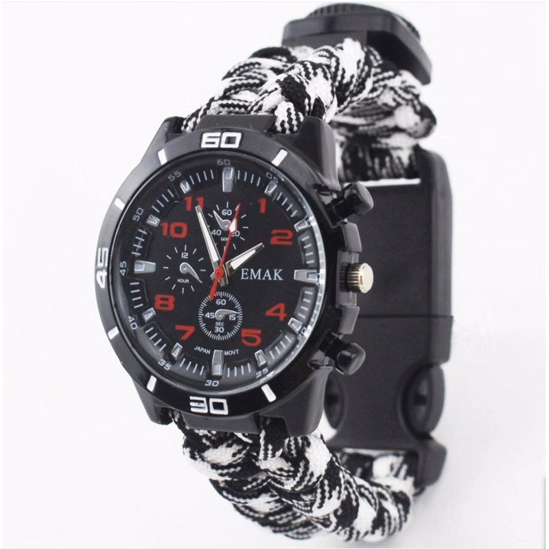 Survival Bracelet Watch