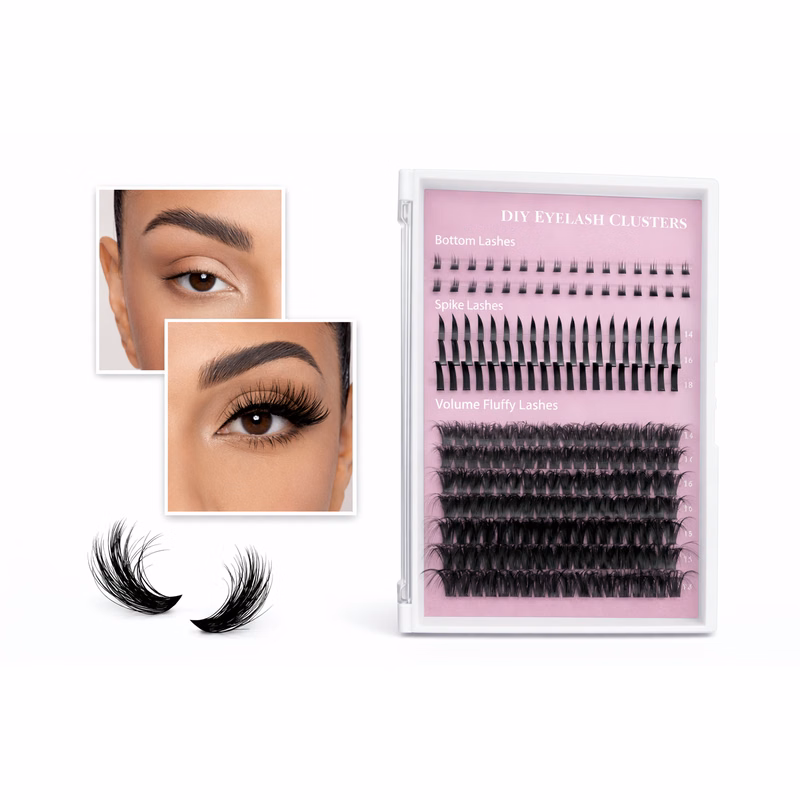 DIY Eyelash Clusters