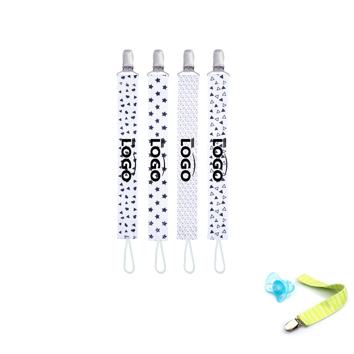 Babies Pacifier Clip Strap For Girls Or Boys 1
