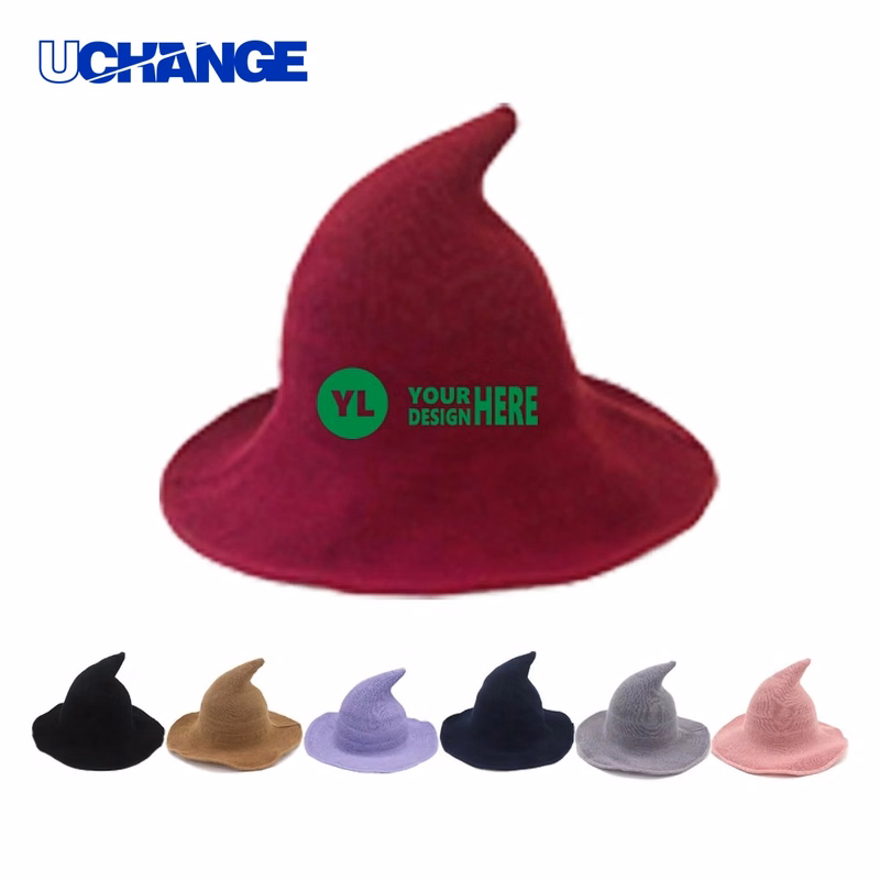 Foldable Witch Hat Costume Accessory