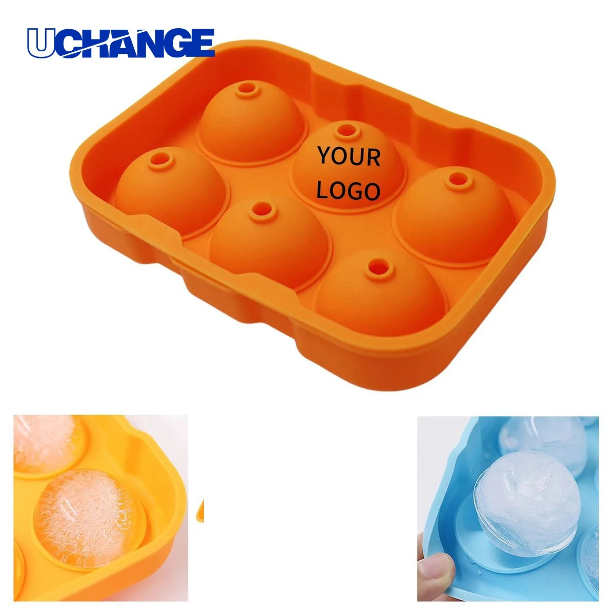 Silicone Ice Ball Tray Tool for Freezers 1