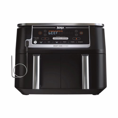 Ninja Foodi 6-in-1 Smart 10 Quart 2-Basket Air Fryer