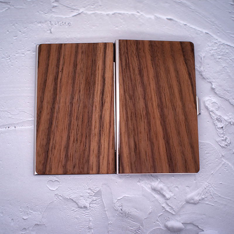 Timber Card Box