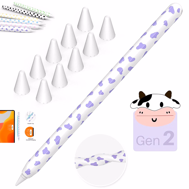 Cow Print Case for Apple Pencil 2nd Generation Cover