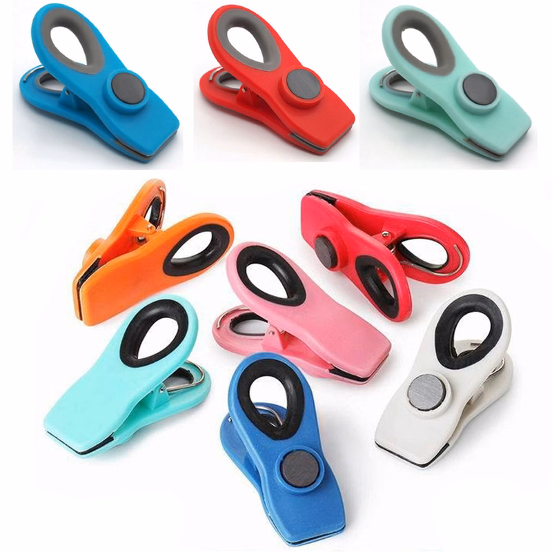 Magnetic Sealing Clip Refrigerator Magnet
