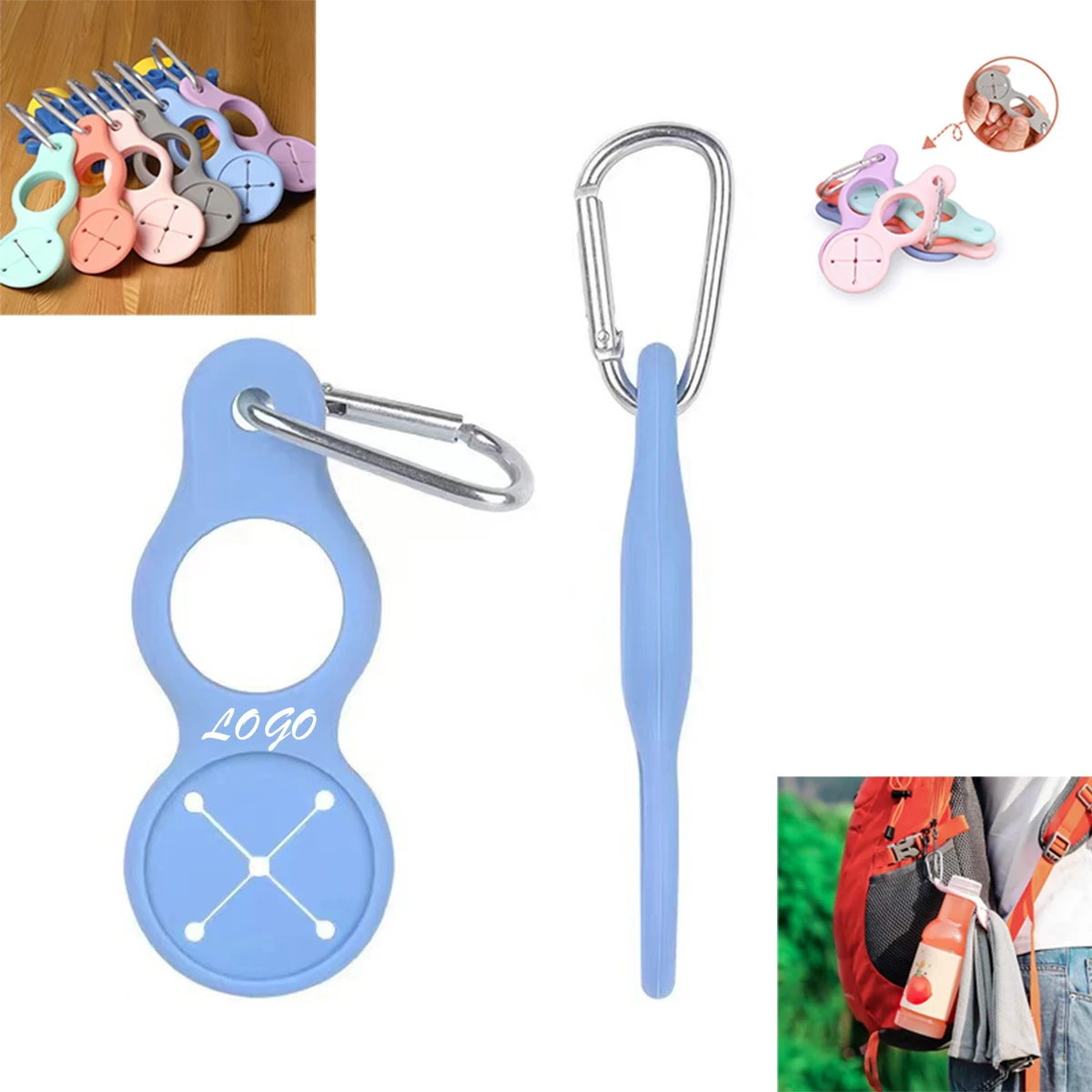 Multi-Functional Bottle Clip 1