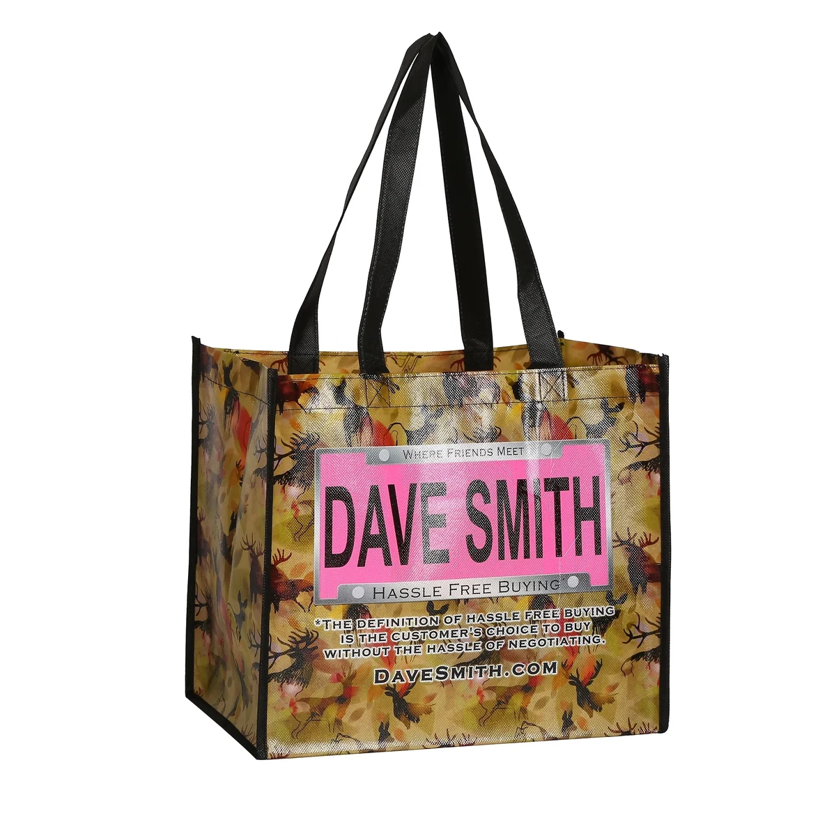 Laminated Non-Woven Grocery Promotional Totes 1