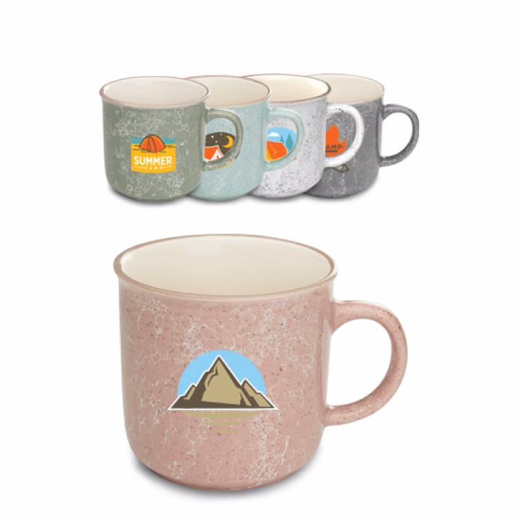 13 oz. Marble Campfire Coffee Mug