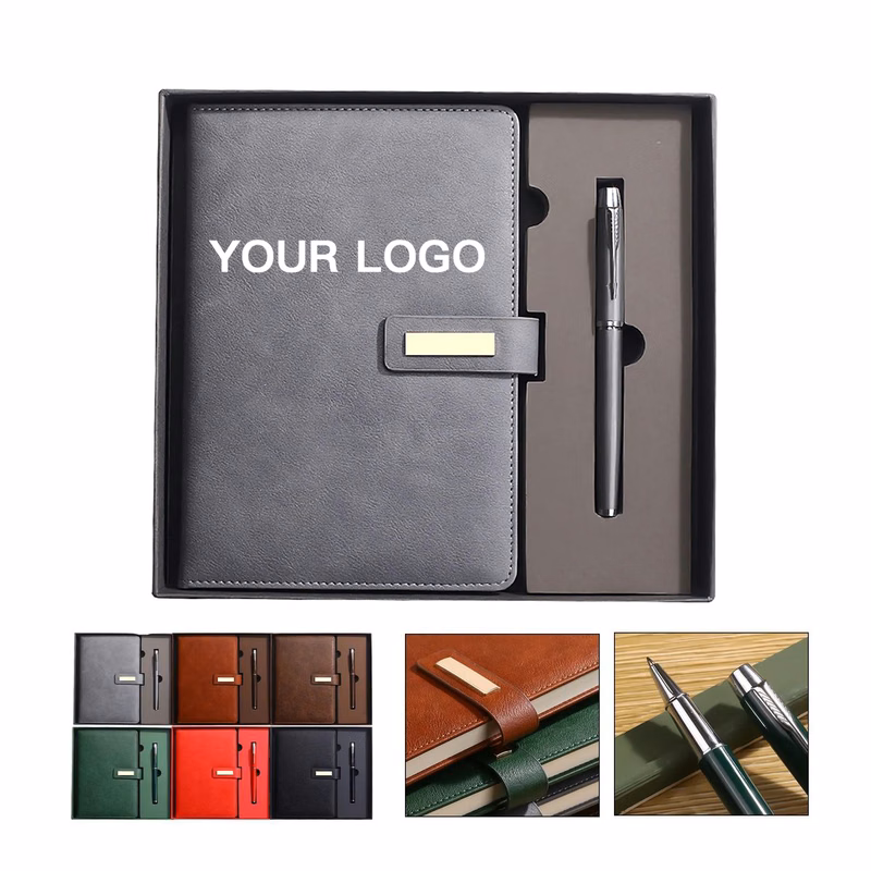 Office Gift Set A5 Journal with Signature Stylus Pen