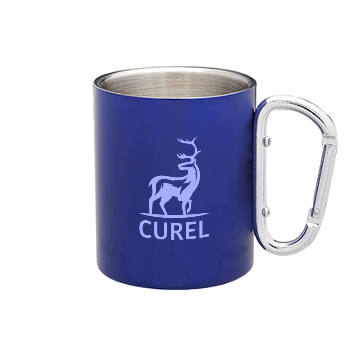 10 Oz. Warden Carabiner Handle Stainless Steel Mug 1