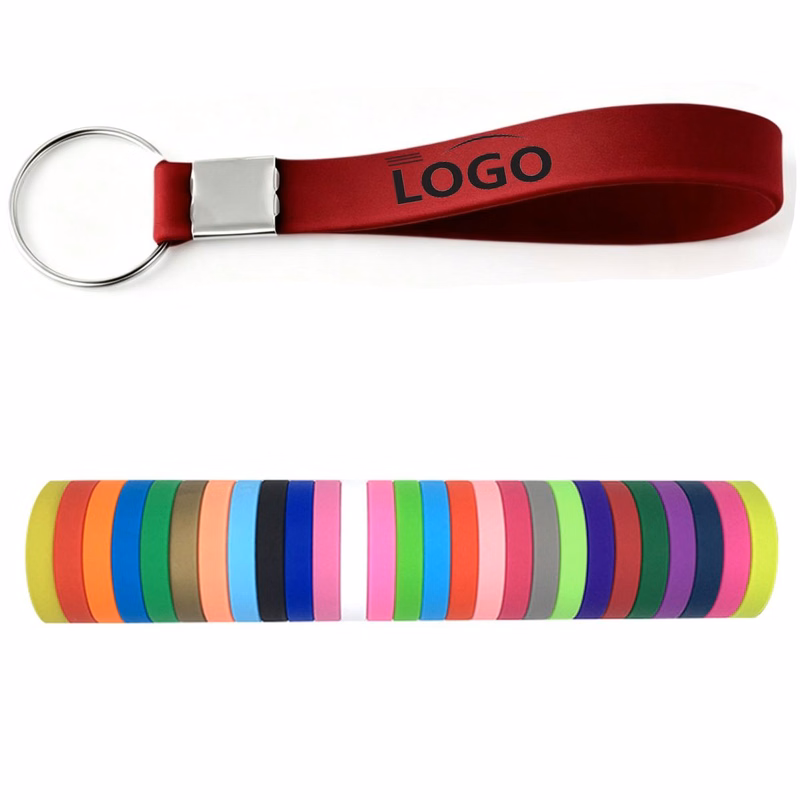 Soft Silicone Keychain for Bags and Keys