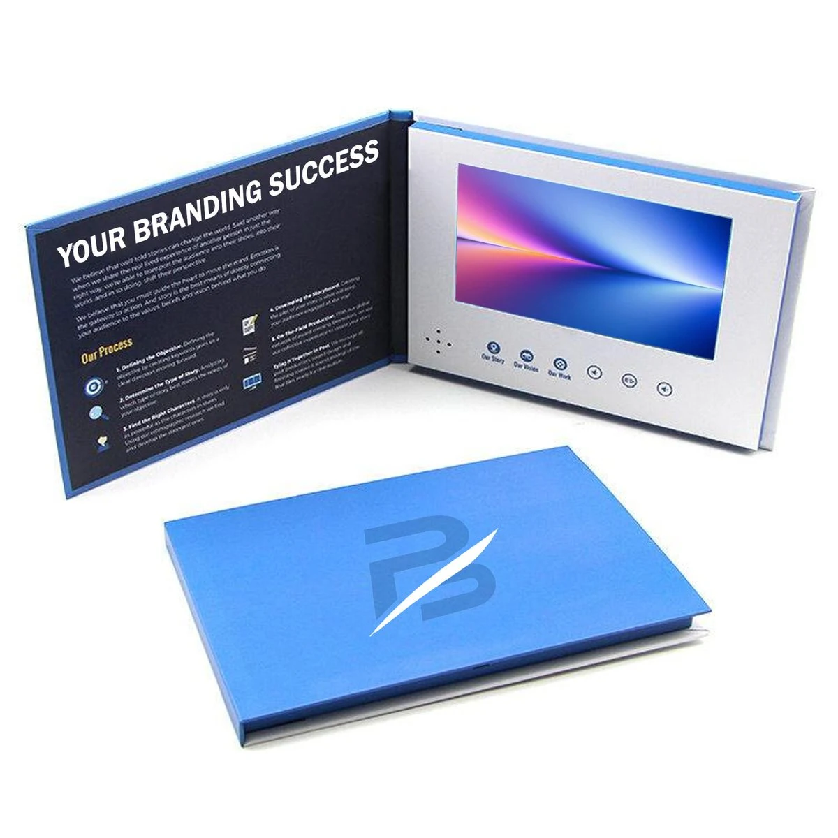 7 Inch Video Brochure With 8GB Storage 1