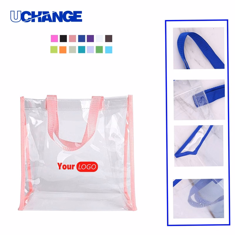 Waterproof Clear Personalized Tote Bag