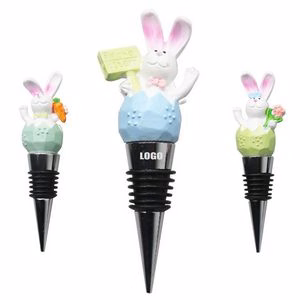 Adorable Cute Rabbit Wine Stopper Cork For Wine Lovers