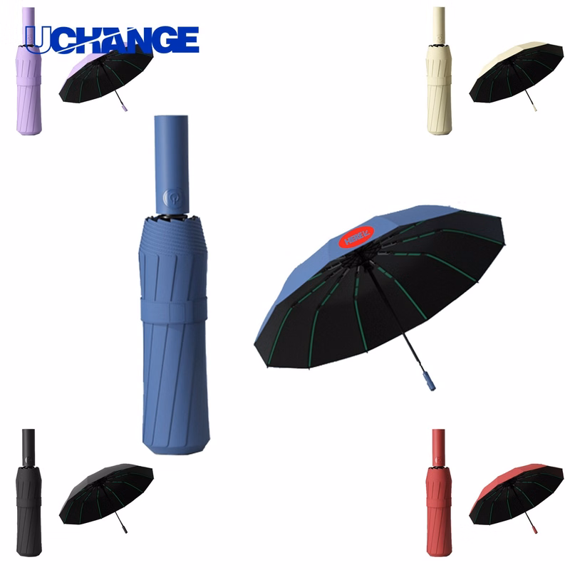 12 Rib Portable Umbrella for Travel