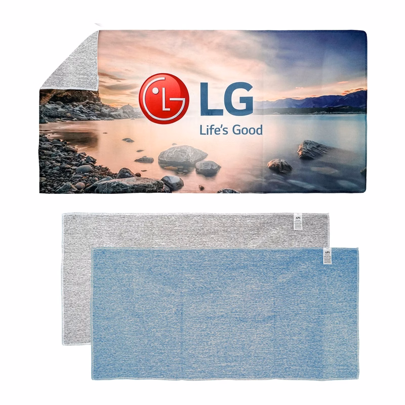 24 x 12 Heather Microfiber Towel