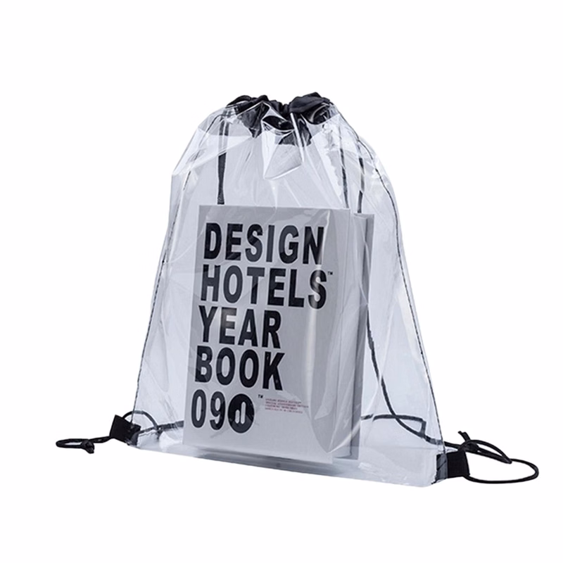 Pvc Transparent Drawstring Bag