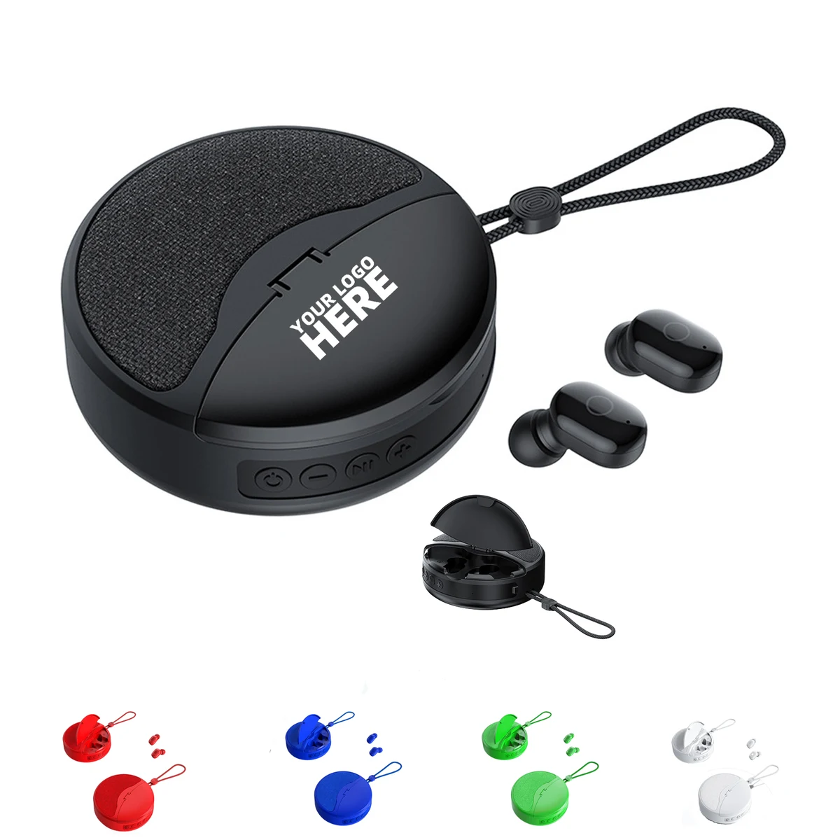 Bluetooth Speaker with Earbuds 1
